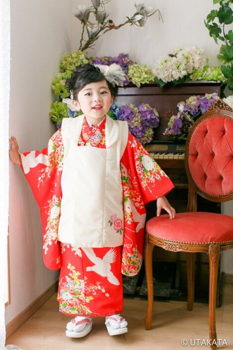 七五三ママ楽フルセットの着物レンタル宅配大正ロマン｜着物レンタル