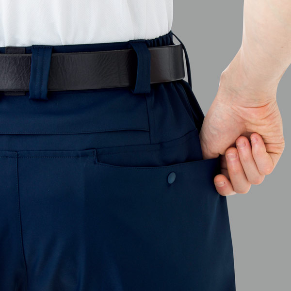 ベルデクセルフレックス ハイストレッチパンツ VE629下 ブラック