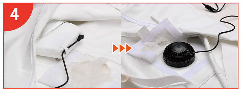 ファン付きハチ防護服 BeeCool（ビークール） | 【ミドリ安全