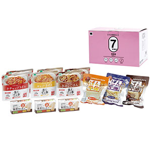 ミドリの防災セット 7年保存 3日分 （水なし） | 【ミドリ安全】公式通販