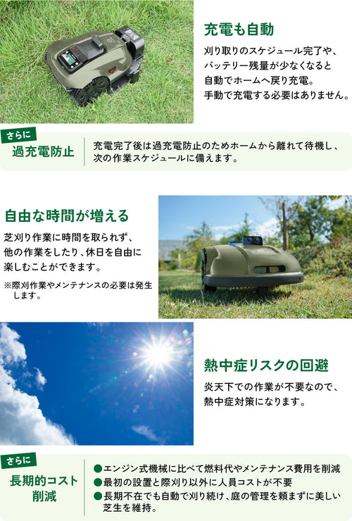 PLOW ロボット芝刈機 AGC210 — PLOW(プラウ)公式ストア