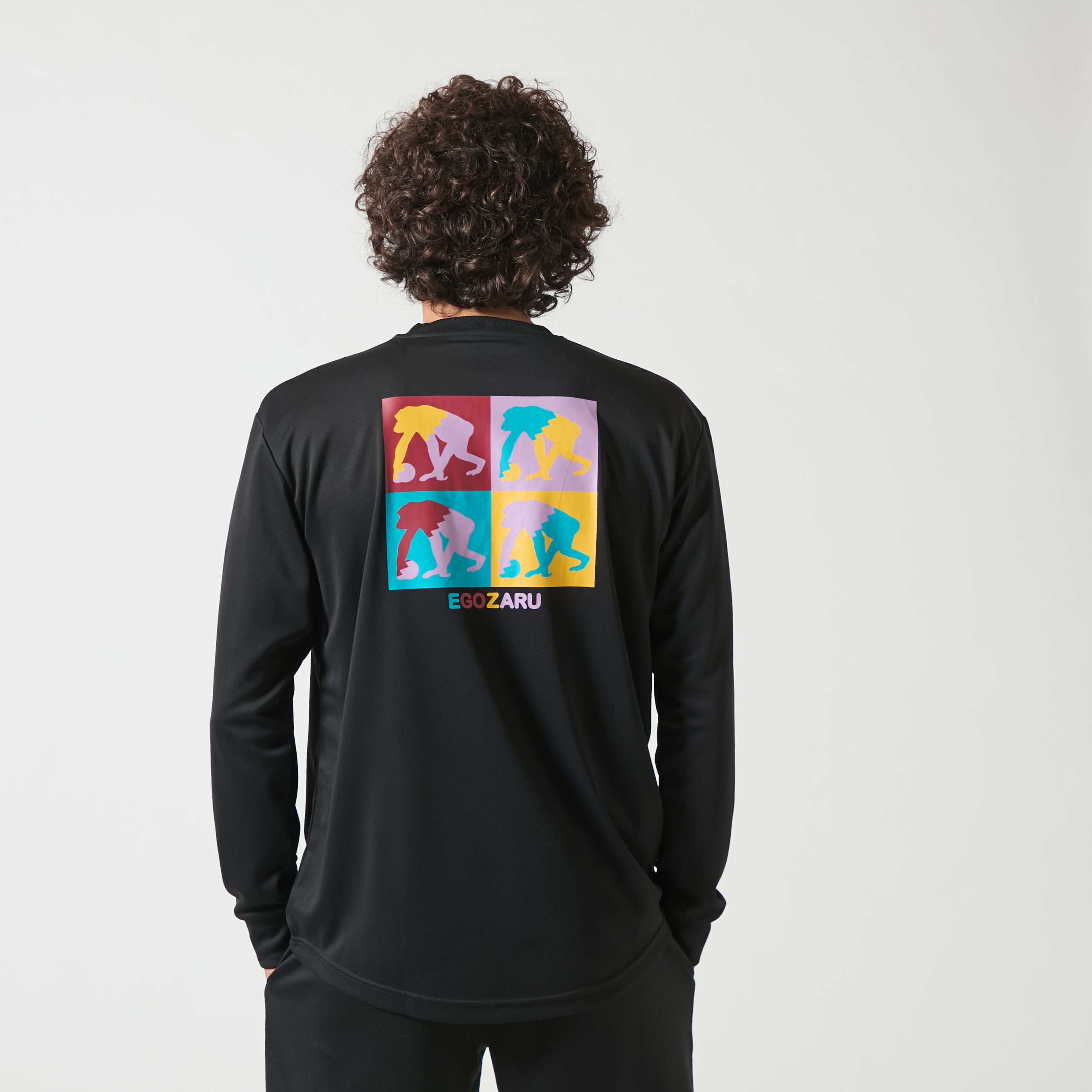 クアトロ ロゴ ロングスリーブTシャツ – EGOZARU ONLINE STORE