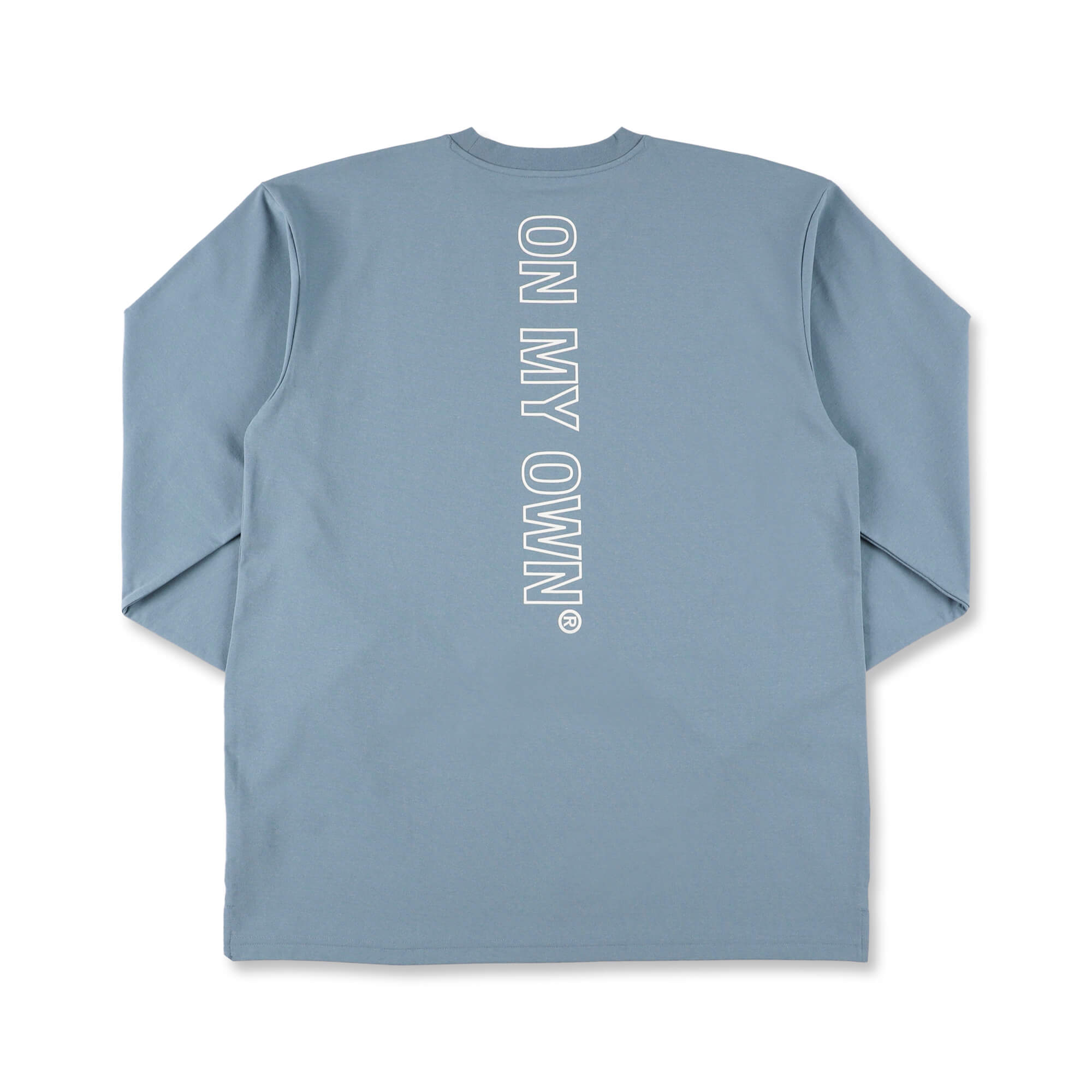 BIGシルエット ライン オンマイオウン ロングスリーブTシャツ