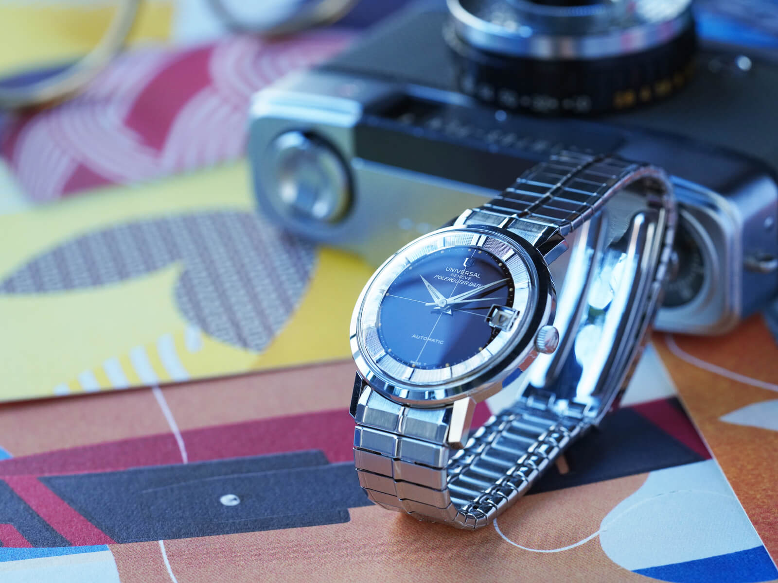 ユニバーサルジュネーブ/ポールルーターデイト/クロスライントロピカル