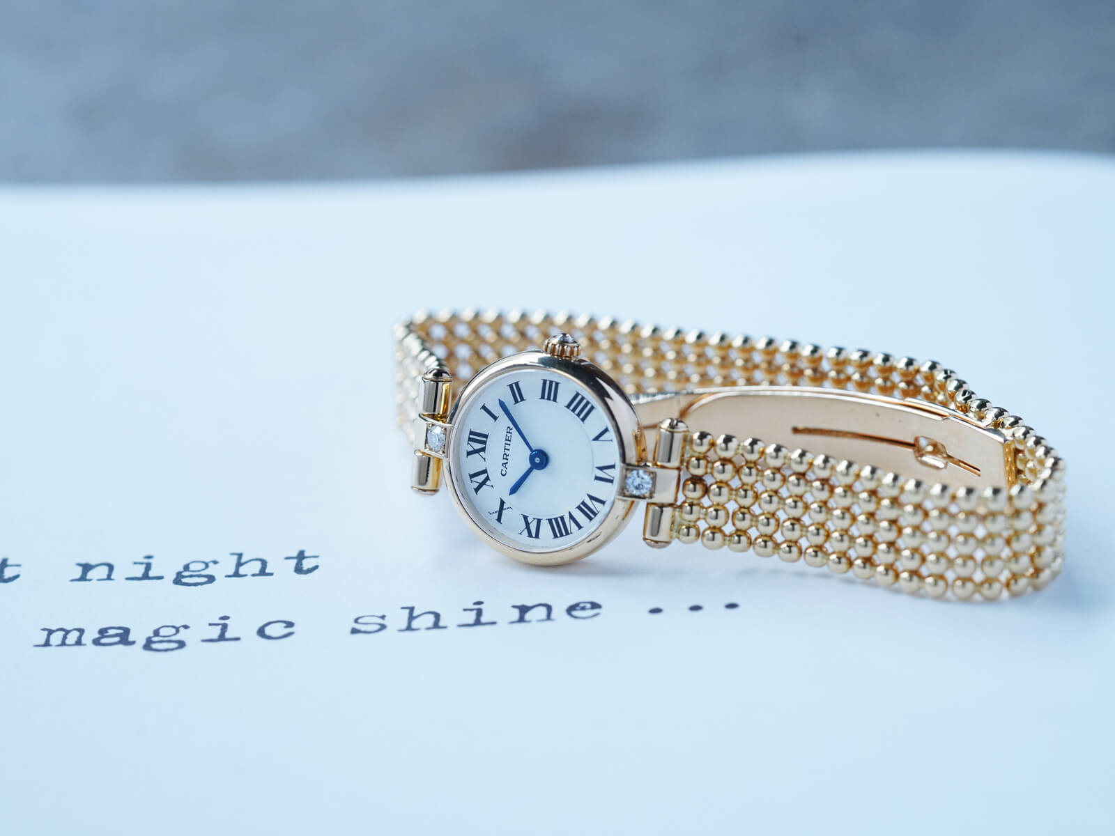 カルティエ/ミニVLCヴァンドーム/ツーポイントダイヤモンド/SWISS