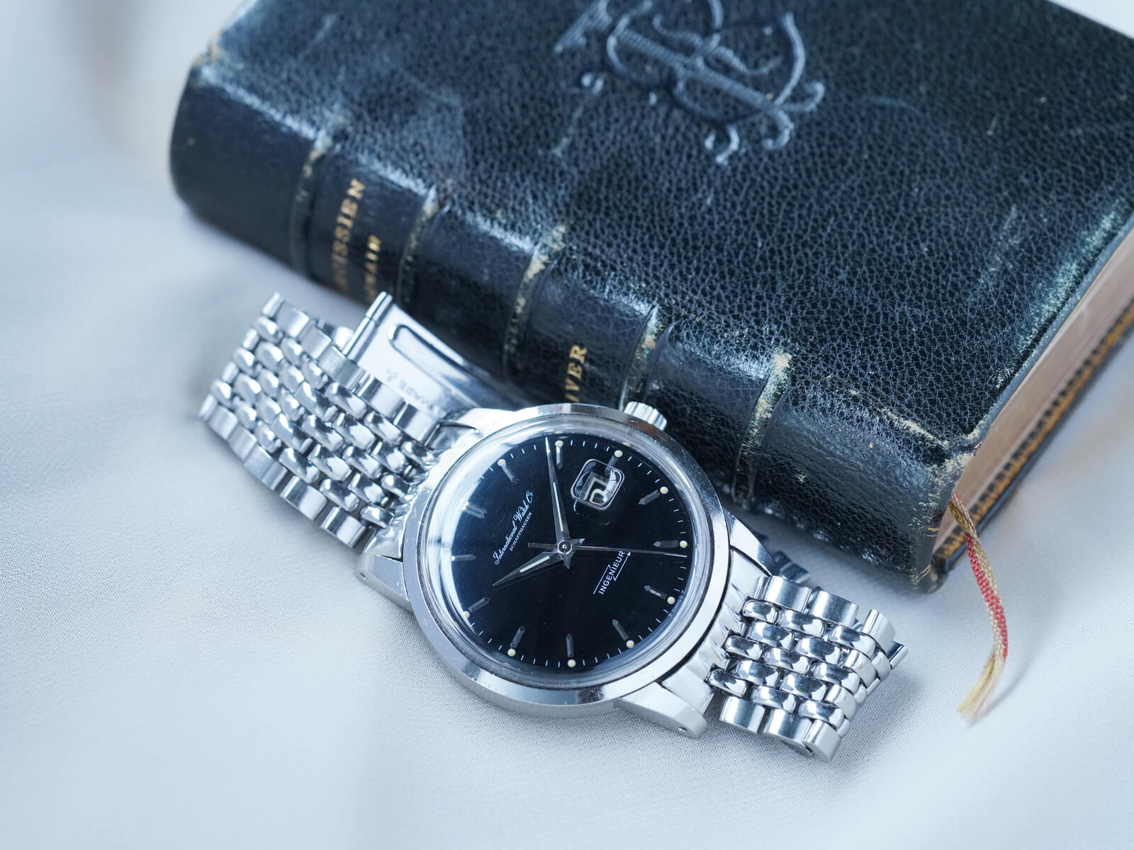 IWC/インヂュニア寄り目デイト/インジュニア/バレットミラーダイヤル