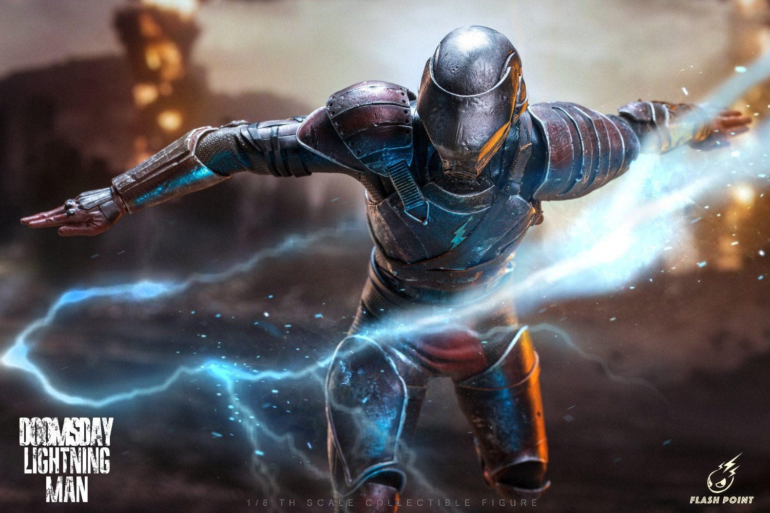 Knightmare Flash (Doomsday Lightning Man) 1/6 Scale Action Figure