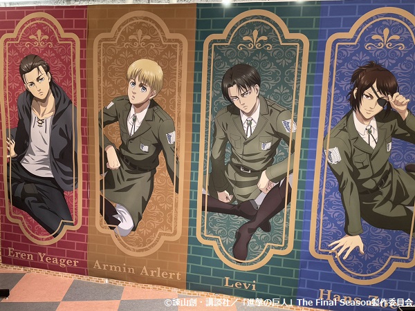 圧倒的な世界観が目の前に！？「進撃の巨人」POP UP SHOPがA3 Storeに