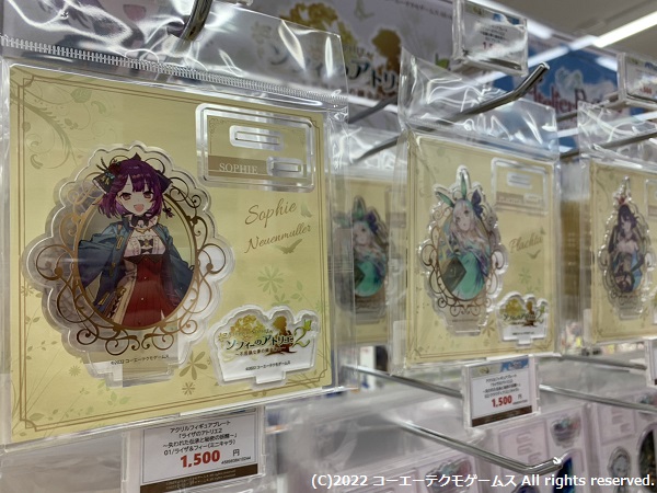 アトリエ」シリーズPOP UPがAKIHABARAゲーマーズ本店にて大好評開催中