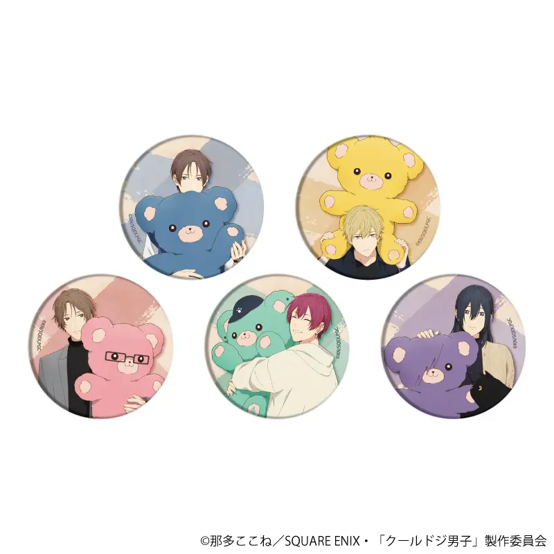 TVアニメ『クールドジ男子』の描き下ろし＆レトロアートの新作グッズが