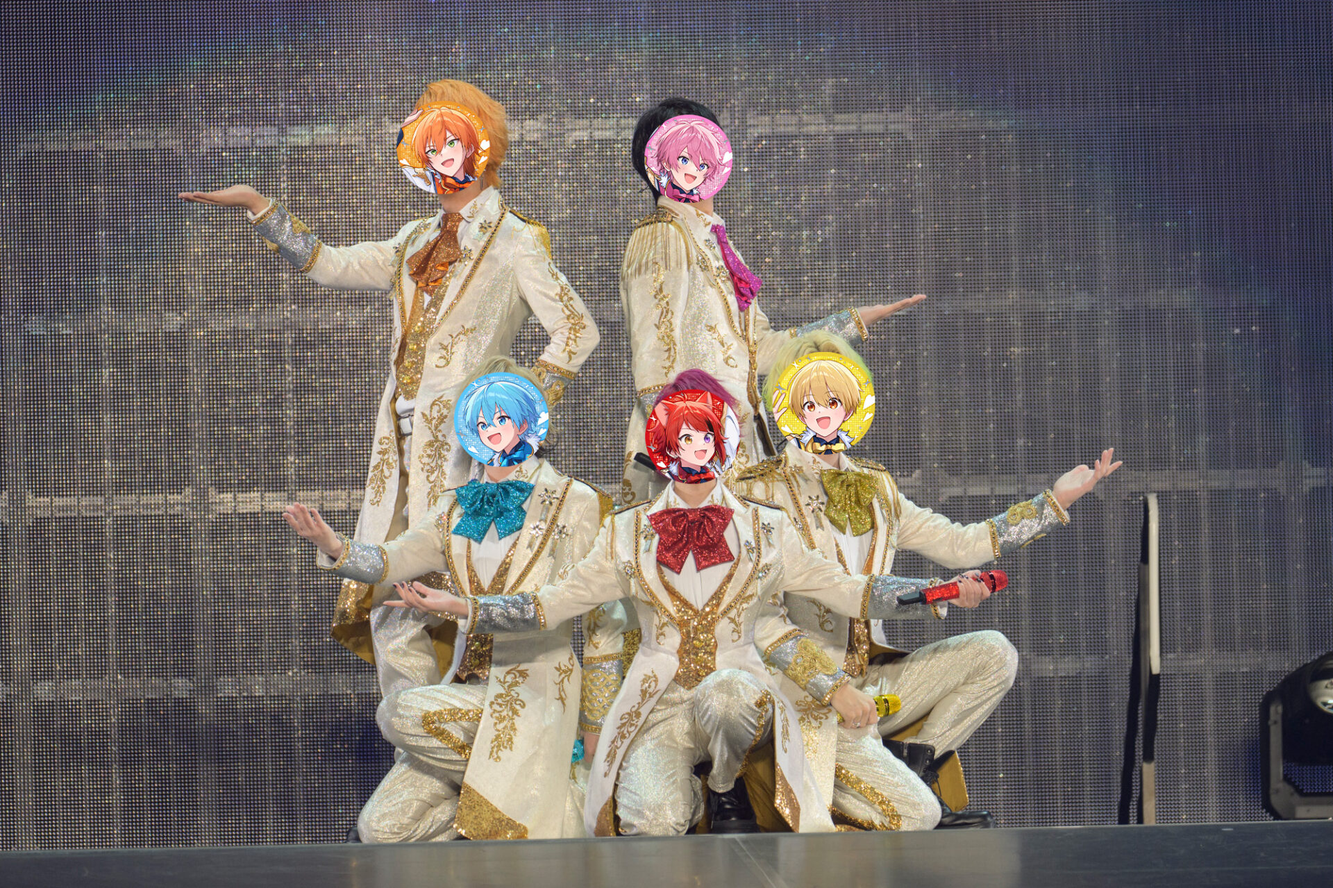 すとぷり、騎士A、AMPTAK、めておら、すにすてが出演した大型ライブ