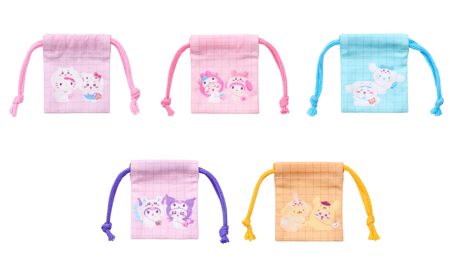 ちいかわ×サンリオキャラクターズ」ペア同士がそれぞれなりきる！“ふわ