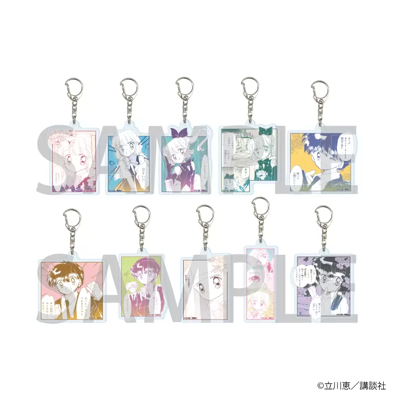 怪盗セイント・テール』の原作公式イラストを使用した新作グッズが登場