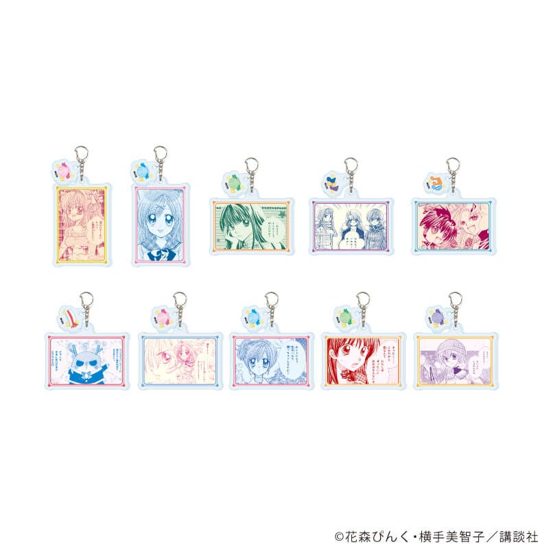 ぴちぴちピッチ 全種コンプ スクエア缶バッジ・ハート缶バッジコレクション