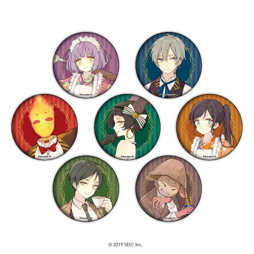 缶バッジ「誰ソ彼ホテル×赤倉」01/コンプリートBOX(全7種)(イラスト