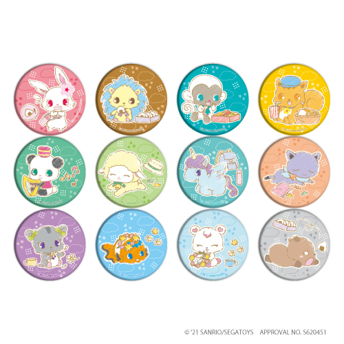 缶バッジ「ジュエルペット」06/ピクニックver. コンプリートBOX(全12種