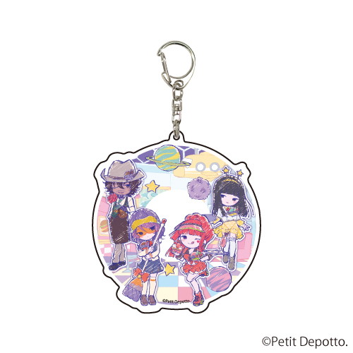 デカアクリルキーホルダー「グノーシア」02/宇宙船ダイナーver. SQ＆