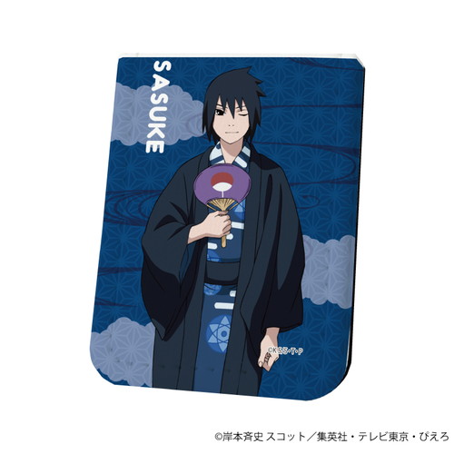 レザーフセンブック「NARUTO」＆「BORUTO」03/うちはサスケ 温泉ver