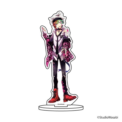 キャラアクリルフィギュア「狼ゲーム」07/霜月ユキナリ お祝いver