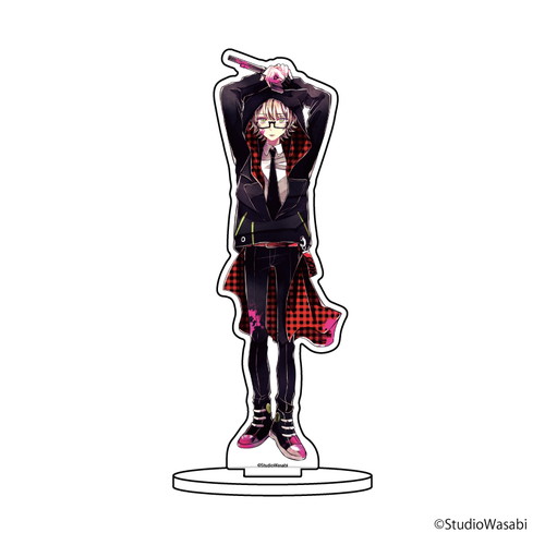 キャラアクリルフィギュア「狼ゲーム」07/霜月ユキナリ お祝いver