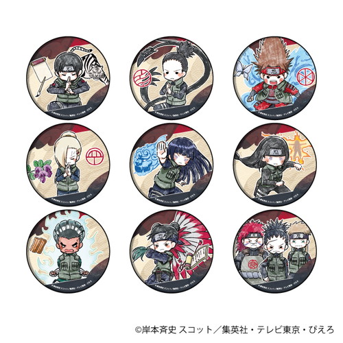 NARUTO 疾風伝 パセラ コラボカフェ 疾風亭 缶バッジ ナルト ミナト