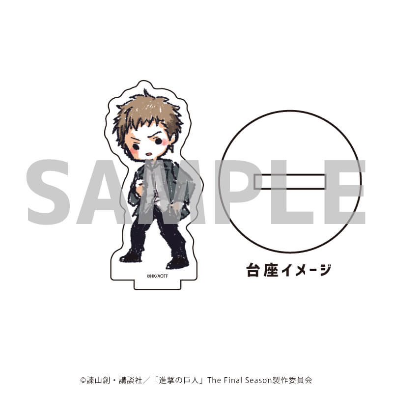 アクリルぷちスタンド「進撃の巨人」21/コンプリートBOX(全6種)(グラフ