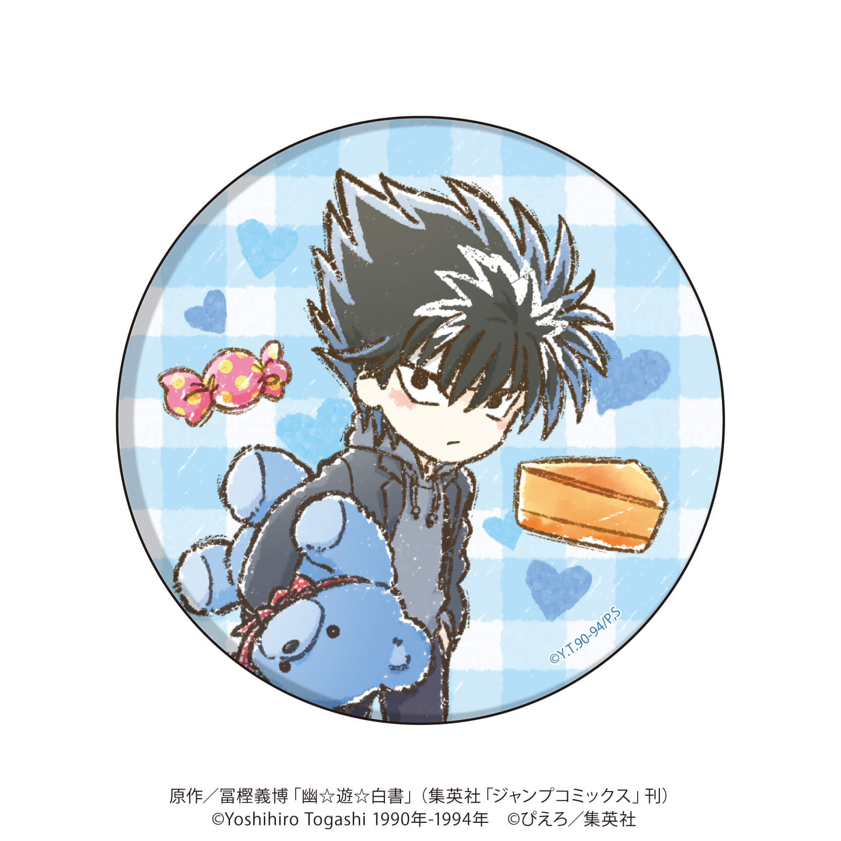 缶バッジ「幽☆遊☆白書」21/ホワイトデーver. ブラインド(6種)(グラフ