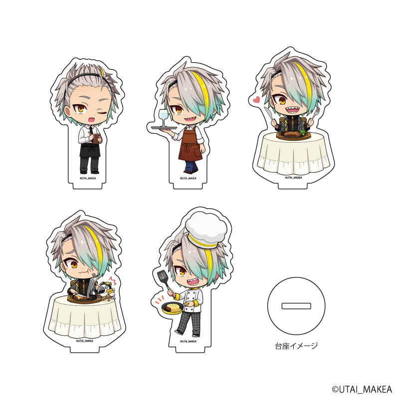 アクリルぷちスタンド「歌衣メイカ」02/コンプリートBOX(全5種)(フォト