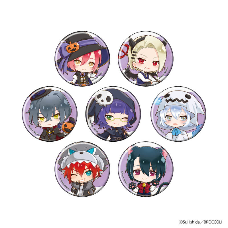 缶バッジ「JACKJEANNE」11/ハロウィンver. コンプリートBOX（全7種