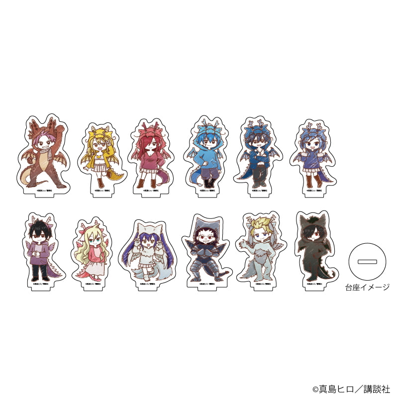 アクリルぷちスタンド「FAIRY TAIL」02/辰ver. ブラインド(12種