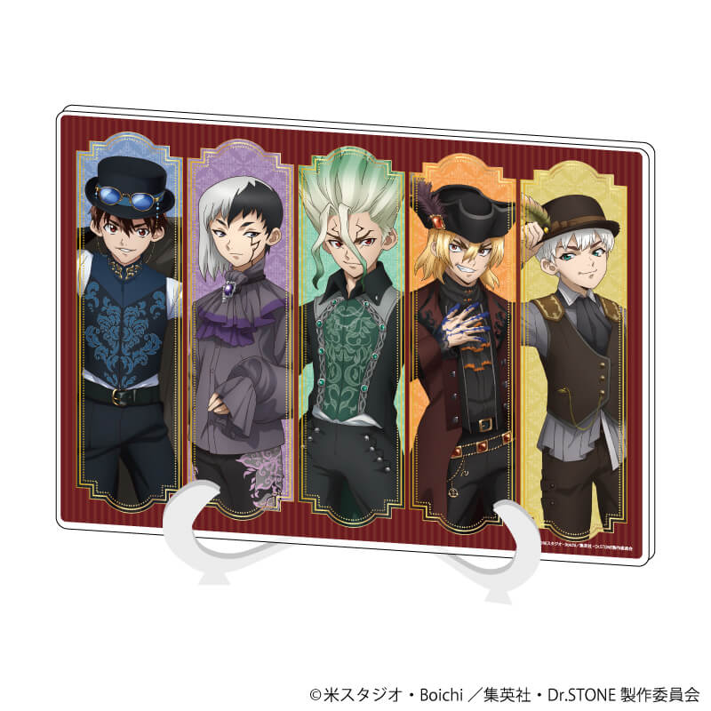 アクリルアートボード(A5サイズ)「Dr.STONE」05/コマ割りデザイン
