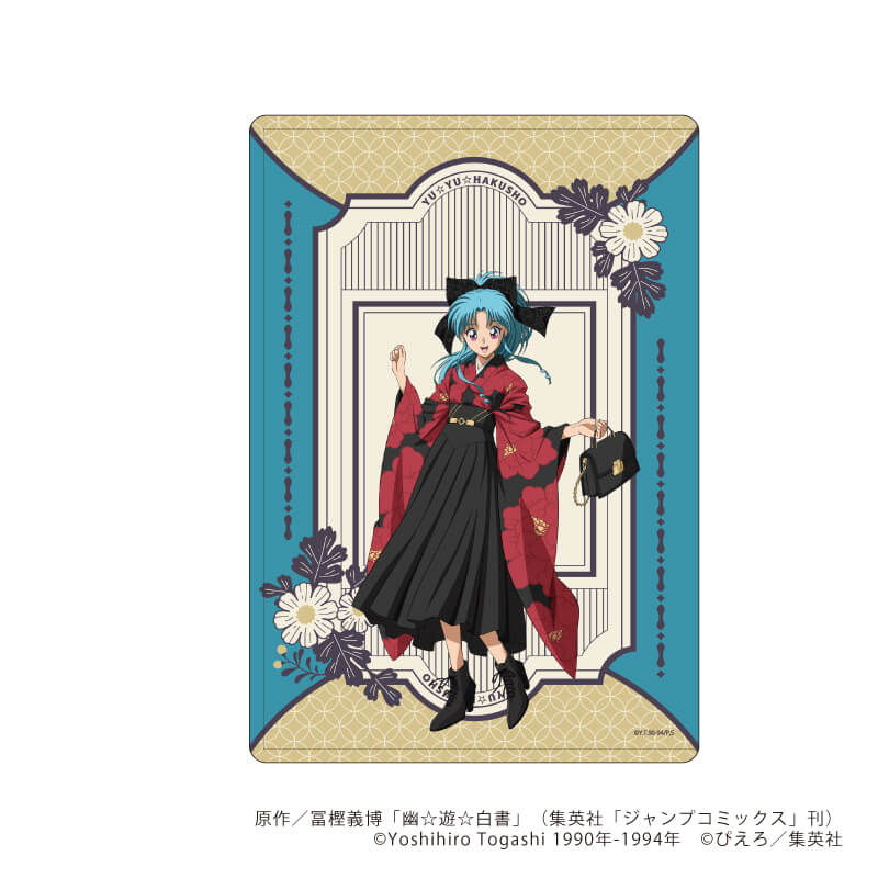 キャラクリアケース「幽☆遊☆白書」33/ぼたん 和洋折衷ver.(描き