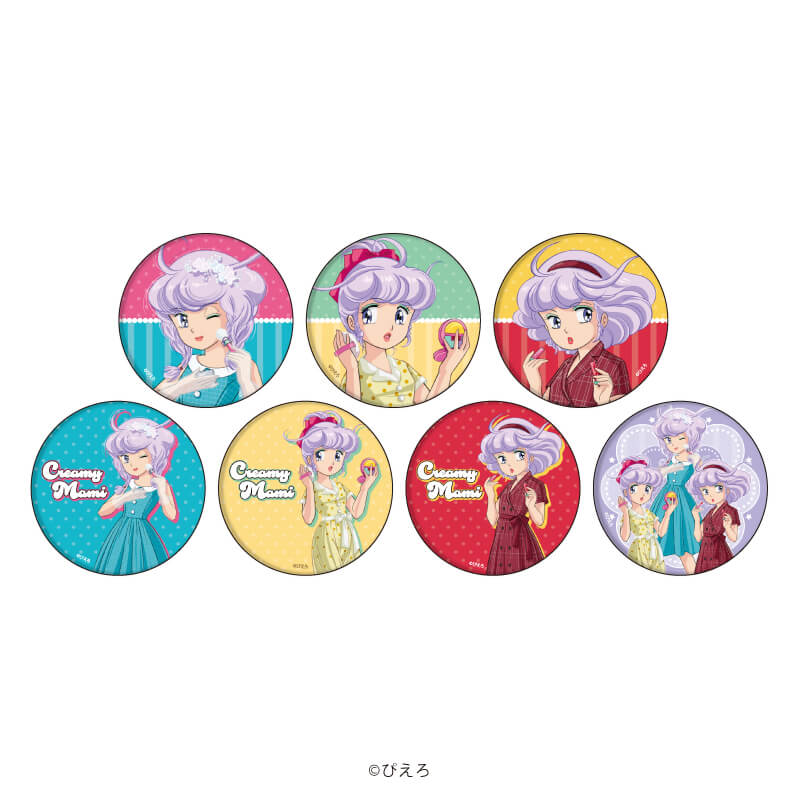 缶バッジ「魔法の天使クリィミーマミ」07/メイクver. コンプリートBOX