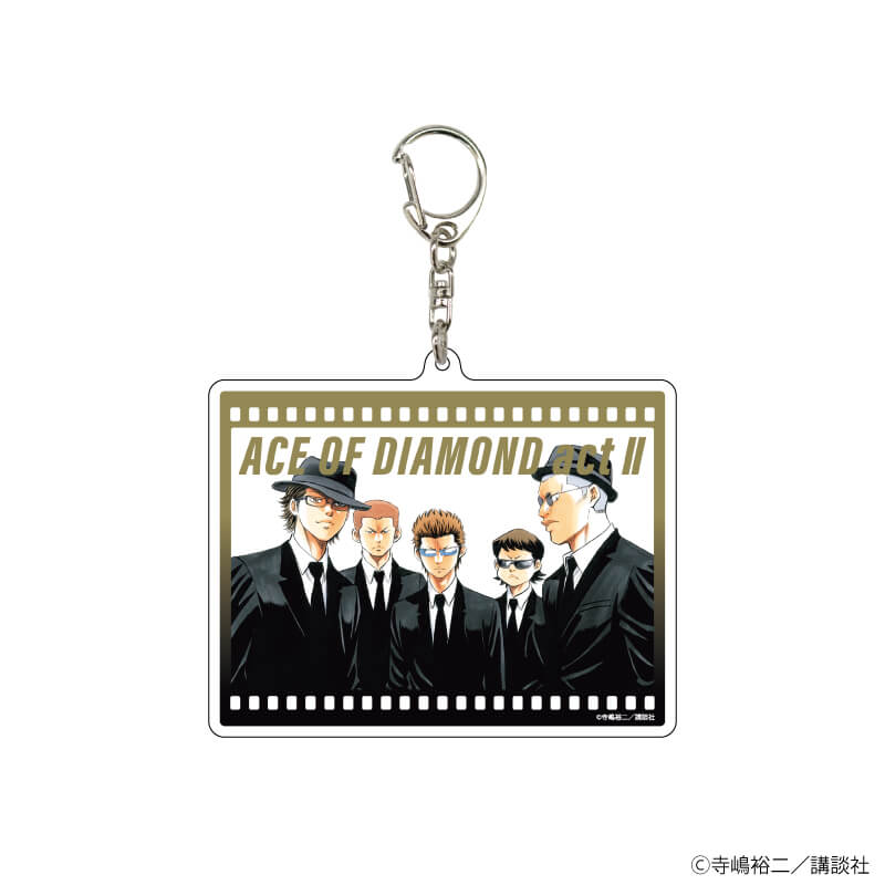 ホログラム缶バッジ(57mm)「TVアニメ「ダイヤのA actⅡ」」01/スーツ