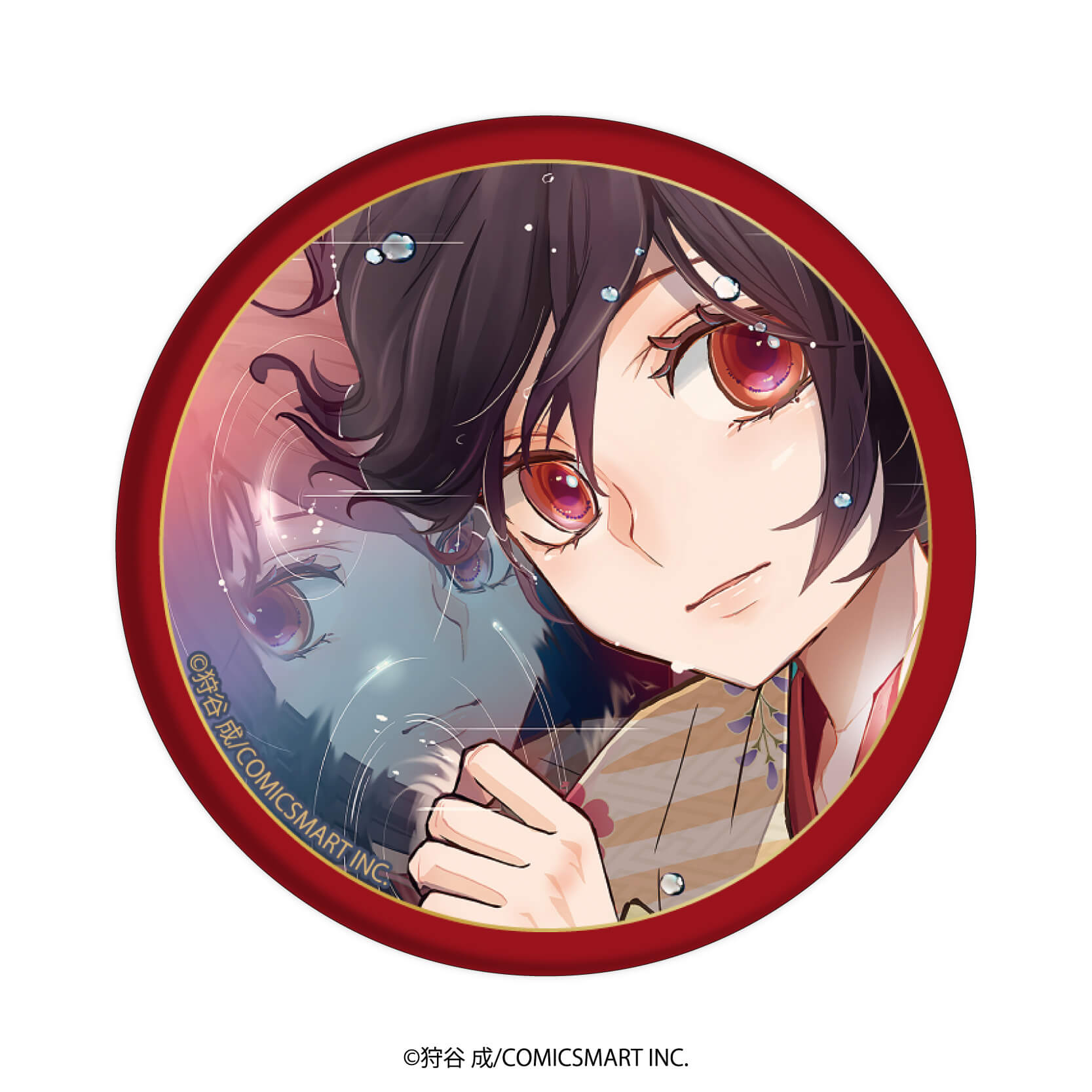 缶バッジ「みにくい遊郭の子」01/コンプリートBOX(全8種)(公式イラスト