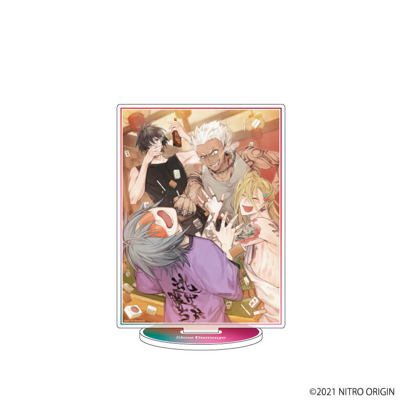 アクリルスタンド「スロウ・ダメージ」02/レイ＆トワ(公式イラスト