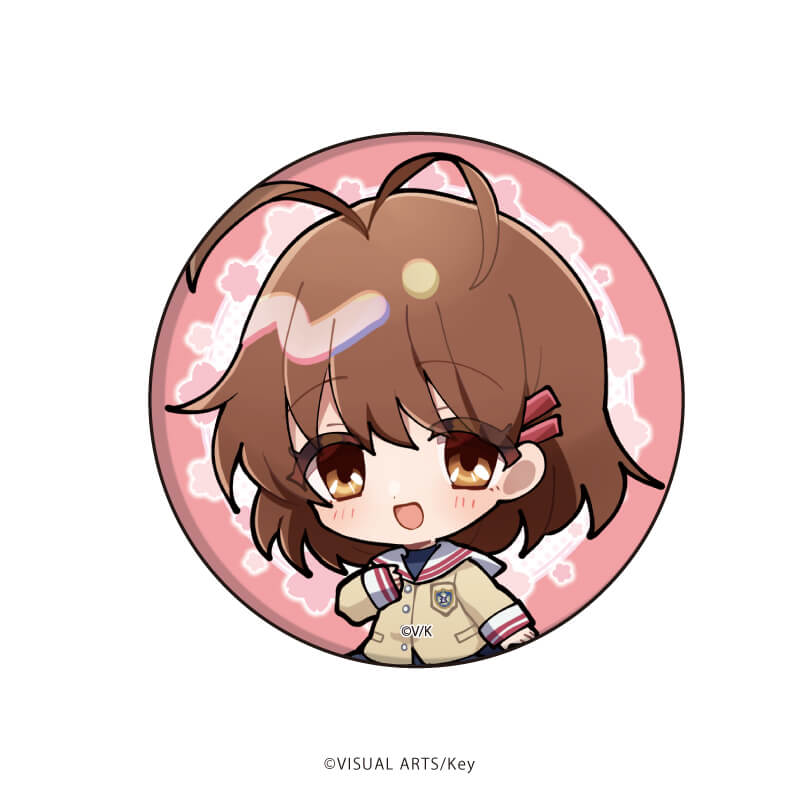 缶バッジ「CLANNAD」01/コンプリートBOX(全5種)(ミニキャライラスト