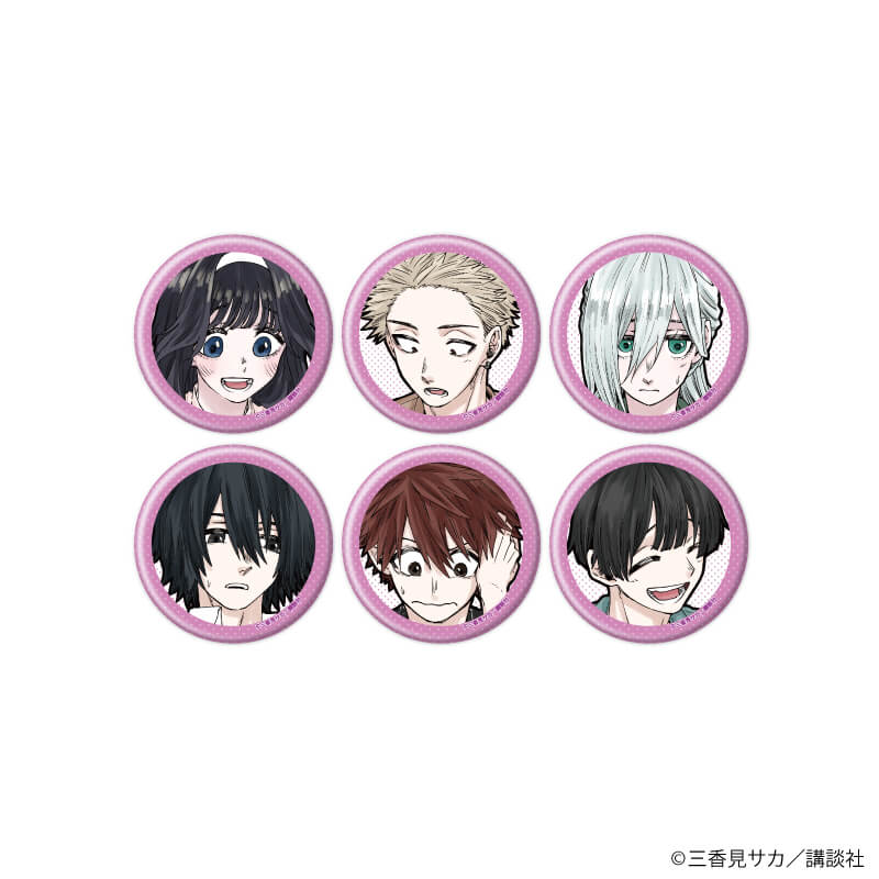 缶バッジ「薫る花は凛と咲く」12/ブラインド(6種)(公式イラスト