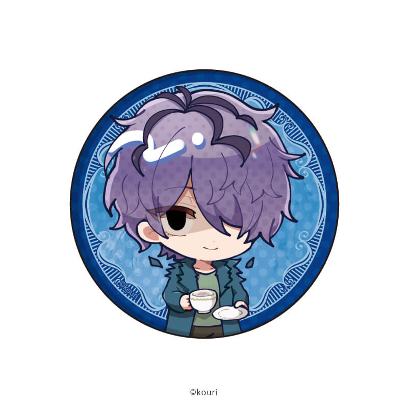 マット加工缶バッジ(57mm)「Ib」01/ブラインド(6種)(描き下ろし&描き