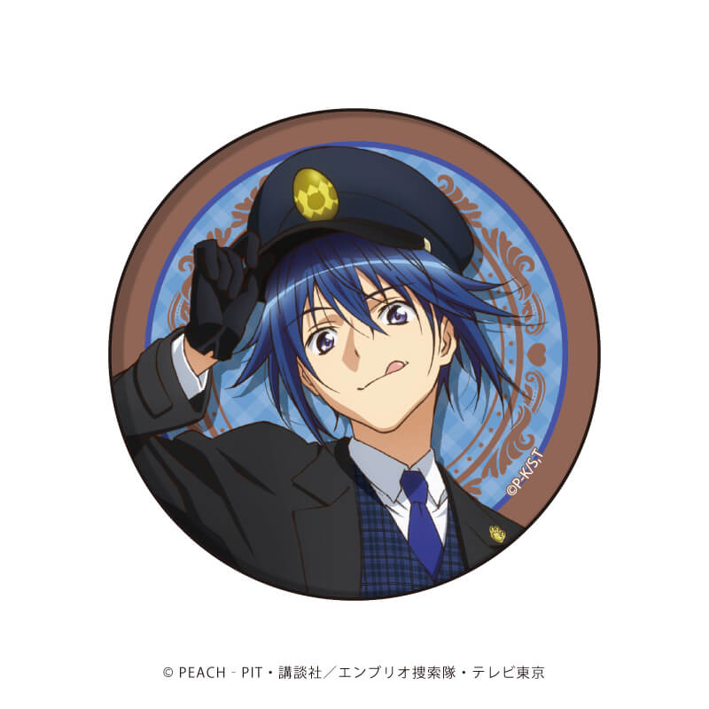 缶バッジ「TVアニメ『しゅごキャラ！』」01/クラシカル駅員風衣装ver