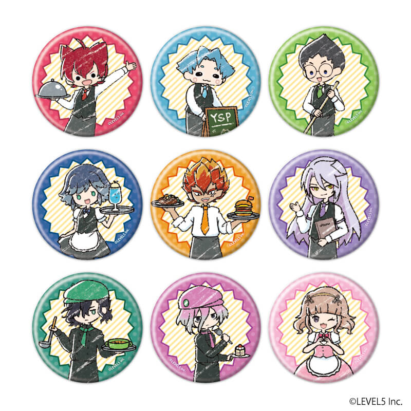 缶バッジ「妖怪学園Y」03/カフェver. コンプリートBOX(全9種)(グラフ