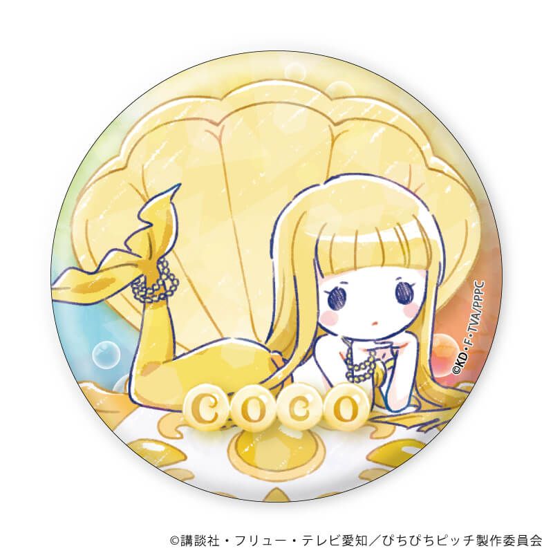 ホログラム缶バッジ(65mm)「マーメイドメロディーぴちぴちピッチ」03