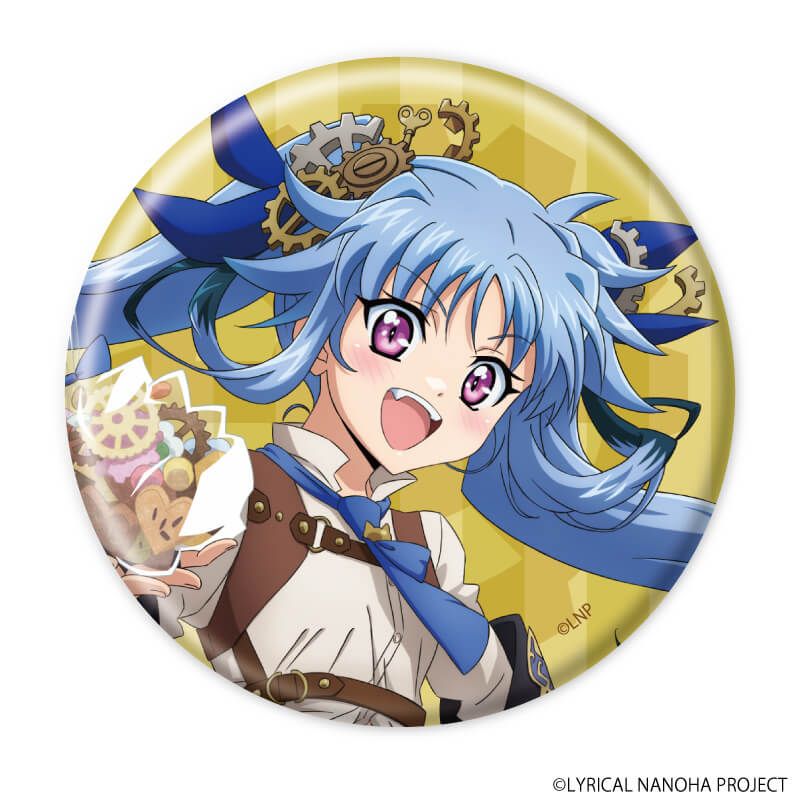 魔法少女リリカルなのは 缶バッジ なのは スピードくじ マルイ 魔法