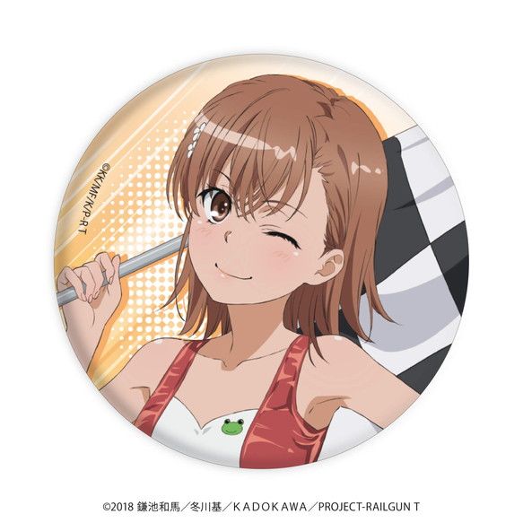 缶バッジ「とある科学の超電磁砲T」24/カーレースver. コンプリートBOX
