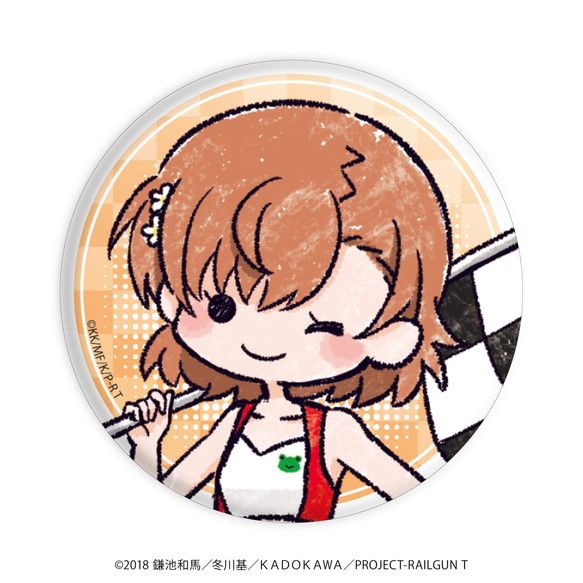 缶バッジ「とある科学の超電磁砲T」24/カーレースver. コンプリートBOX