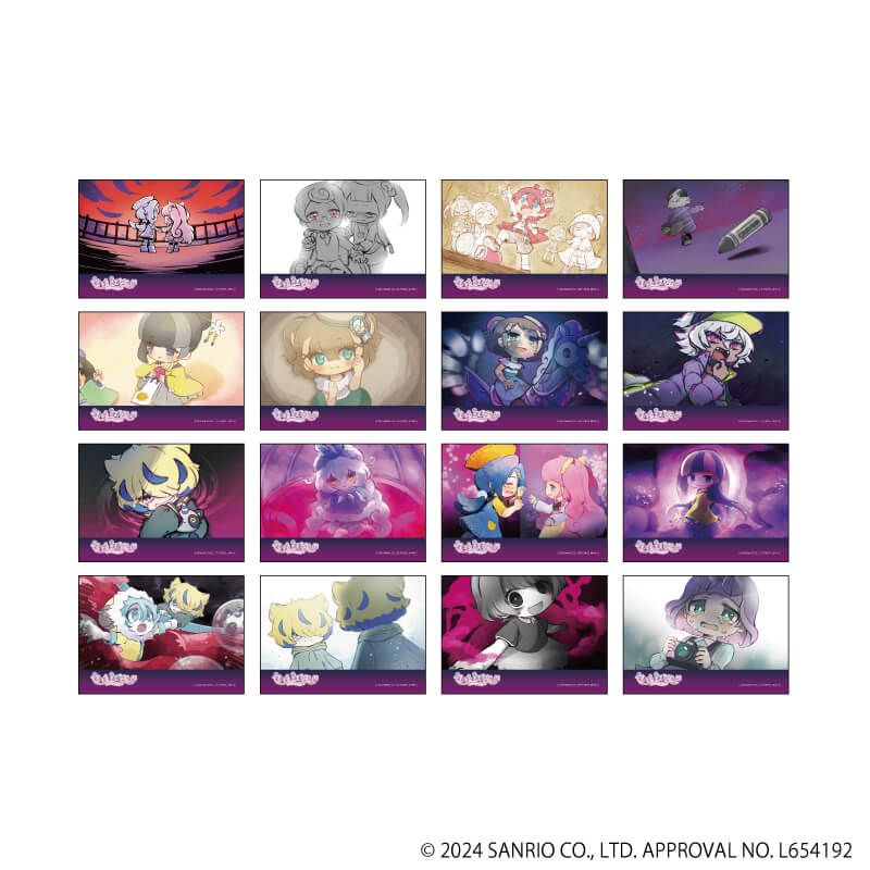 L版ブロマイド3枚セット「まいまいまいごえん」01/ブラインド(16種