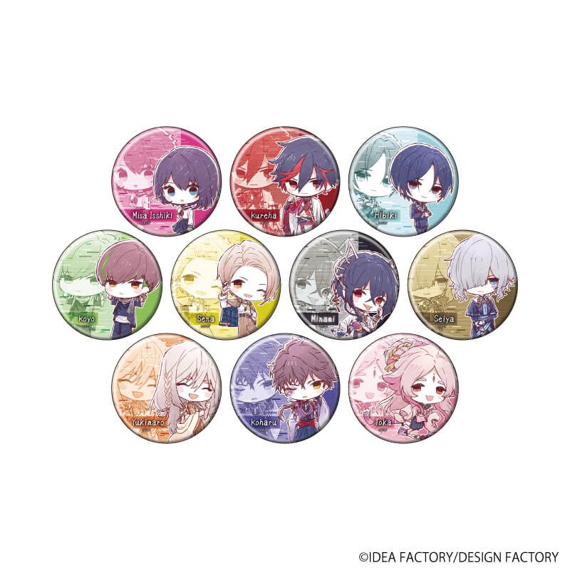 缶バッジ「9 R.I.P.」01/ブラインド(10種)(グラフアートイラスト