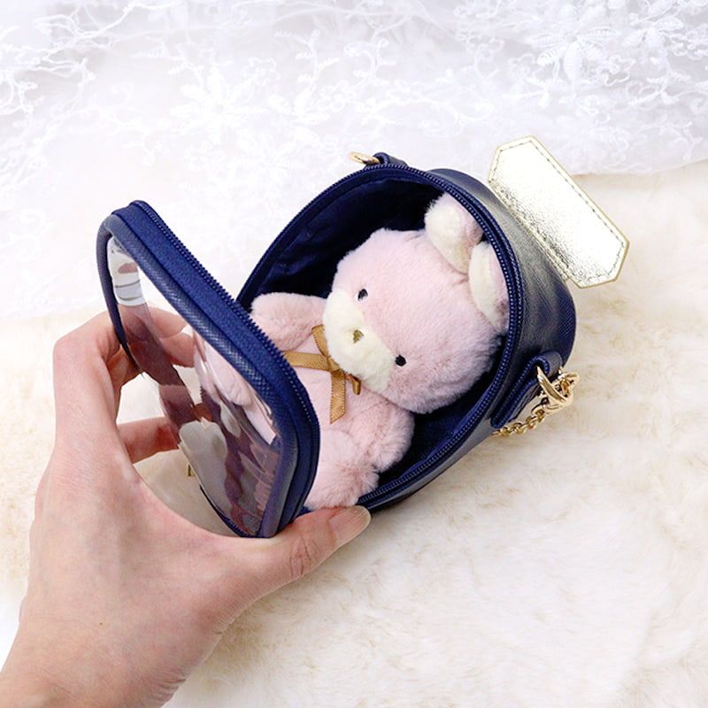 nui.香水ボトル風ぬいポーチ ホワイト 【推し活】｜アニメ