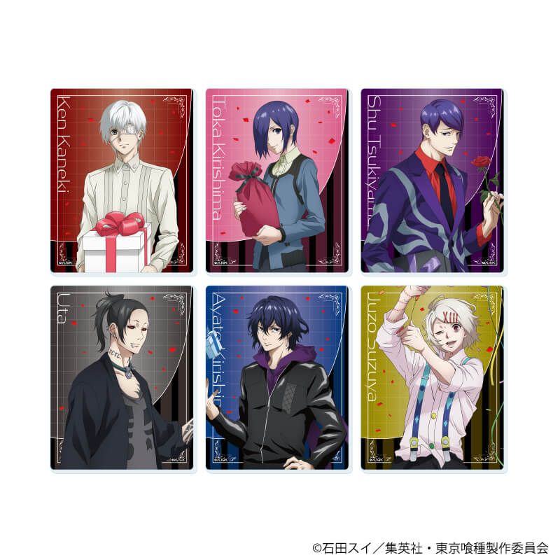 アクリルカード「東京喰種」01/お祝いver. ブラインド(6種)(描き下ろし