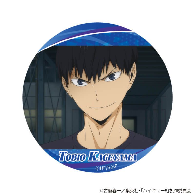 ホログラム缶バッジ(57mm)「ハイキュー!!」01/トレーディング(9種